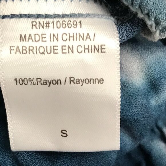 Young Fabulous  & Broke Sleeveless Tye Die Jumpsuit Size S - Picture 7 of 7